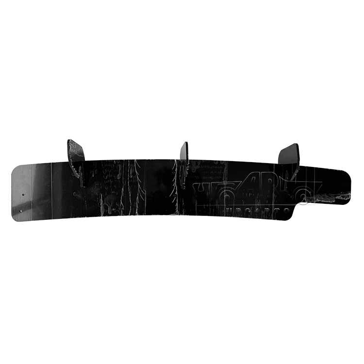 volkswagen polo rear bumper diffuser