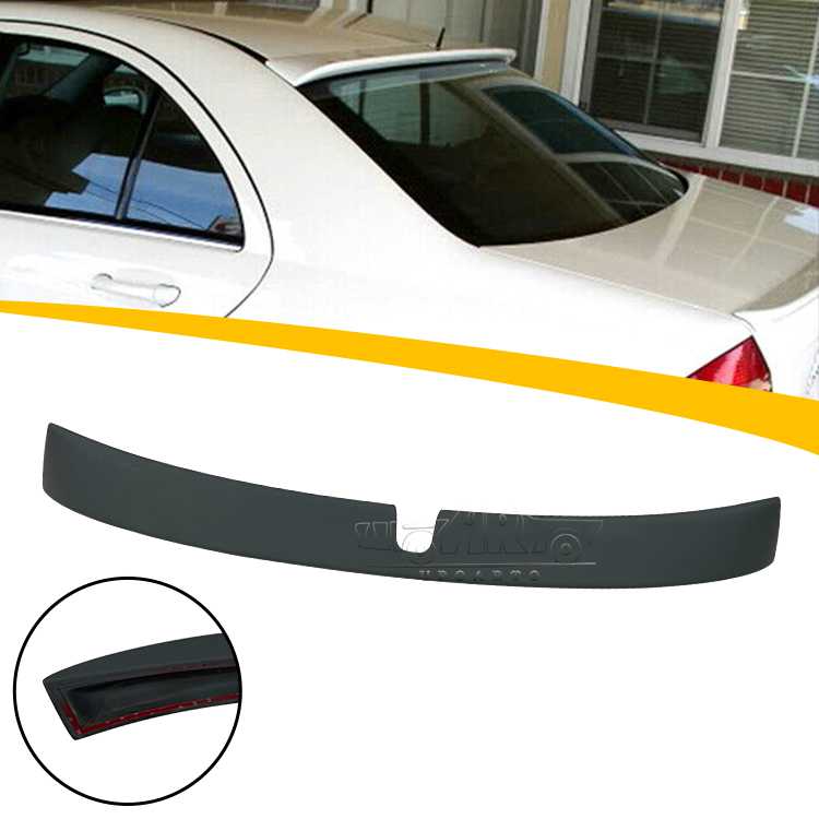 2001-2007 Mercedes BenZ C Class W203 Rear Window Roof Spoiler