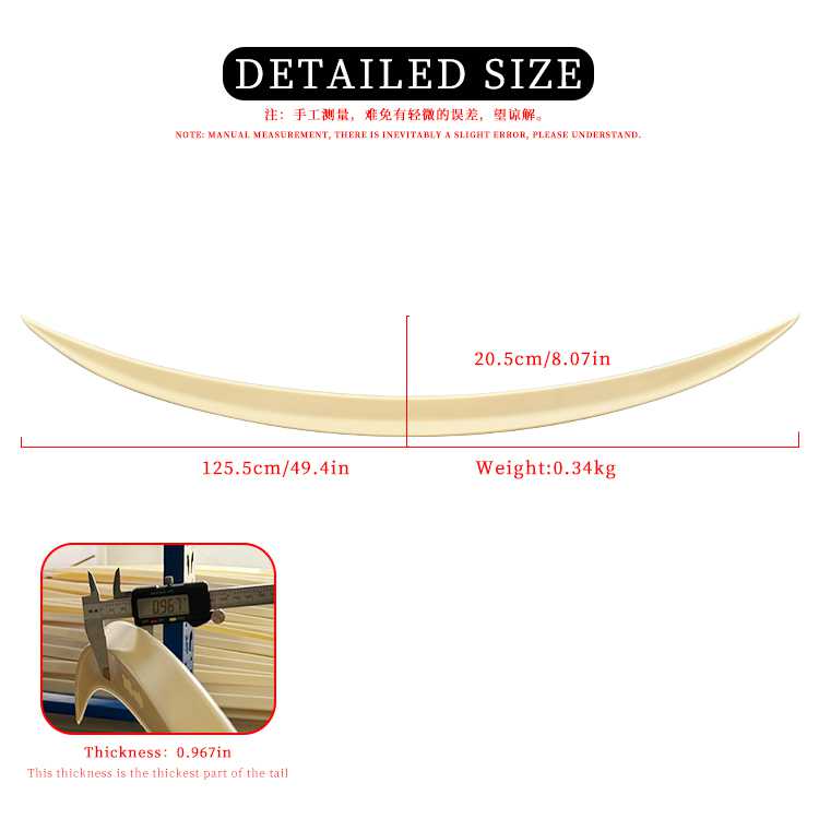 2024+ Mercedes BenZ GLC Coupe C254 Rear Roof Spoiler
