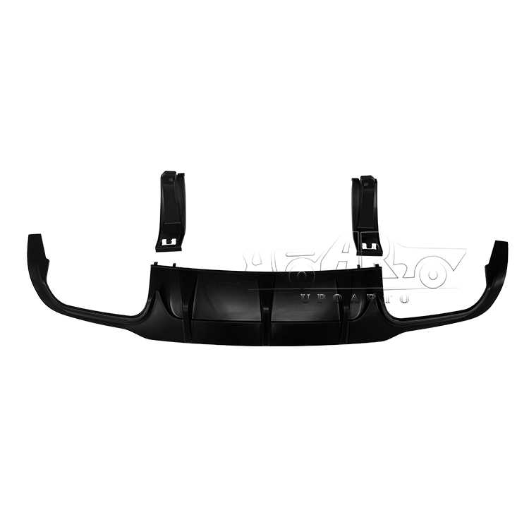 w204 rear bumper diffuser