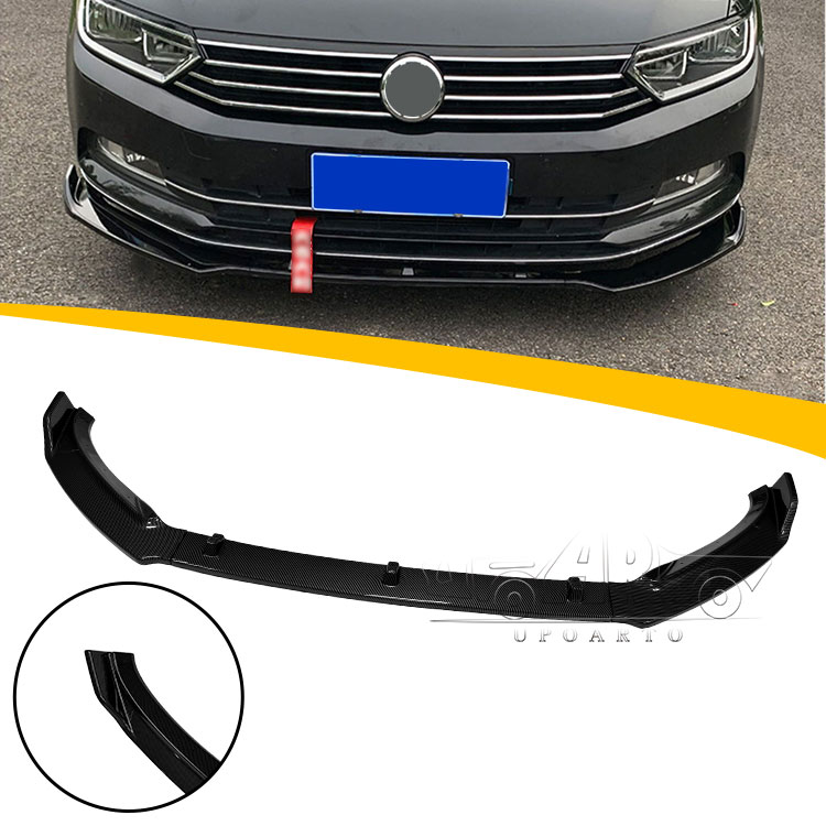 2016 Volkswagen Magotan B8 3 Parts Front Bumper Splitter Lip