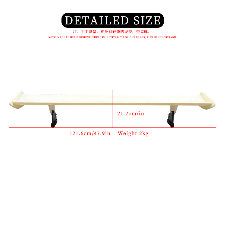 1M M3 rear wing spoiler