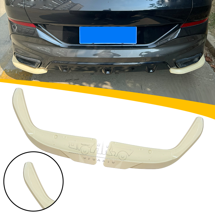 2020+ BMW G06 X6 M-Sport Car Rear Bumper Diffuser Rear Side Splitter
