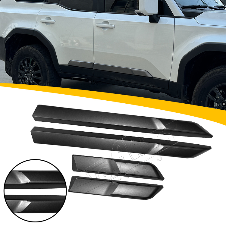 Injection Molding Side Door Trim Strip For Toyota Land Cruiser Prado J250 2024