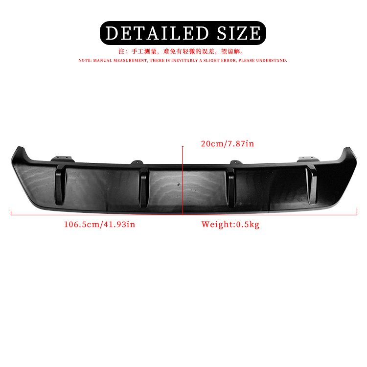 2020+ BMW G06 X6 Pre-LCI LCI M-Sport Rear Bumper Fender