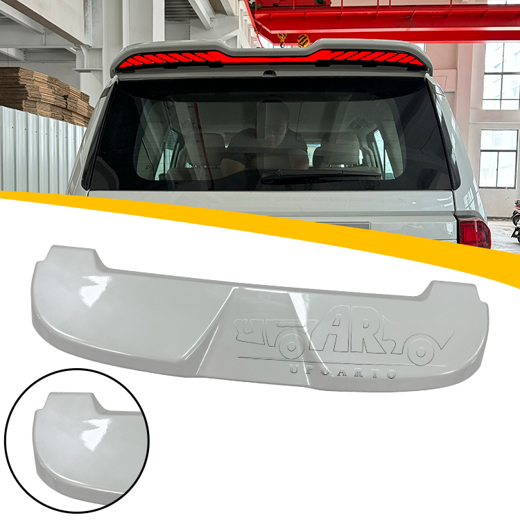 2024 Toyota Land Cruiser Prado J250 With Stream Lamp Rear Roof Lid Spoiler
