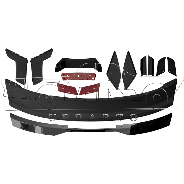 mustang rear trunk spoiler