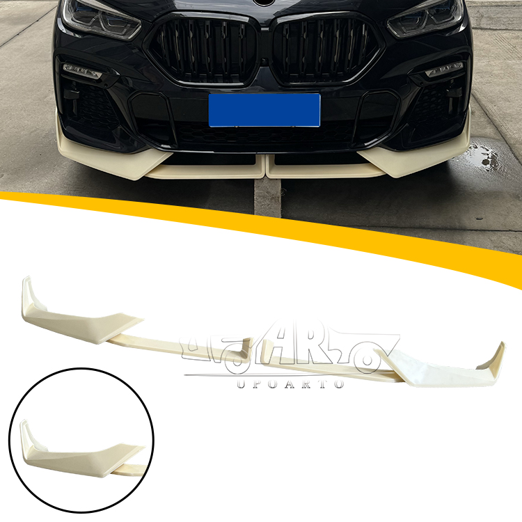 2020 2021 2022 2023 BMW G06 X6 M-Sport Car Front Lip Splitter