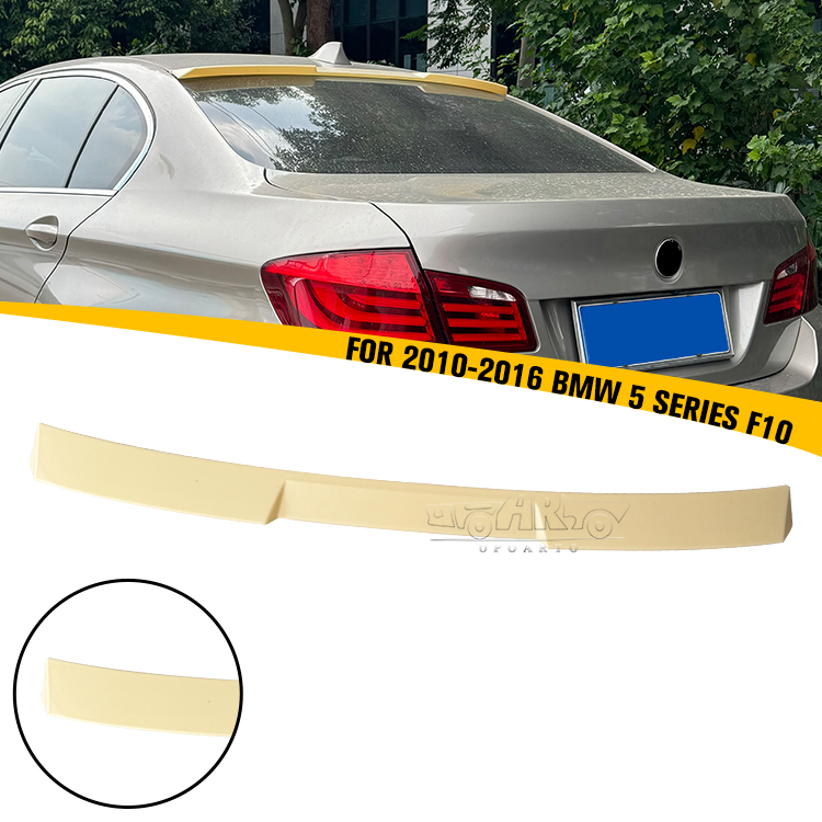 2010-2016 BMW 5 Series F10 M4 Style Rear Window Roof Wing Spoiler