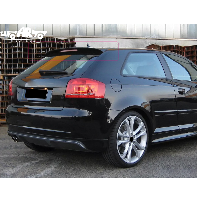 audi a3 trunk spoiler
