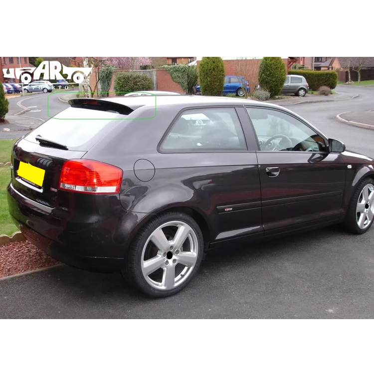 audi a3 rear trunk spoiler