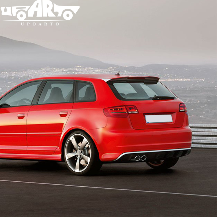 audi a3 rear trunk spoiler