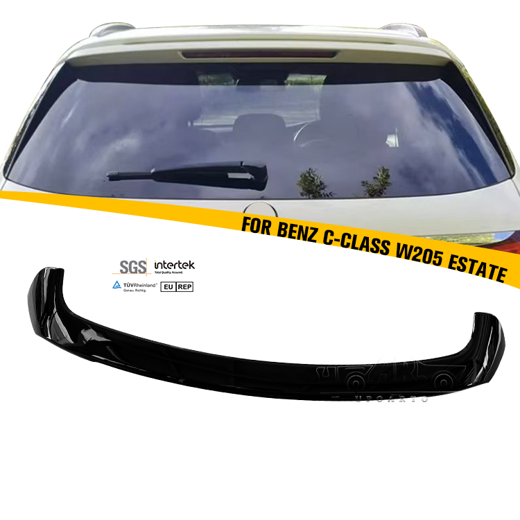 Mercedes Benz C Class W205 Estate AMG Style Car Trunk Wing Rear Spoiler
