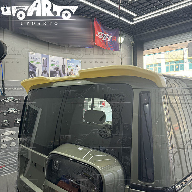 V23 rear roof spoiler