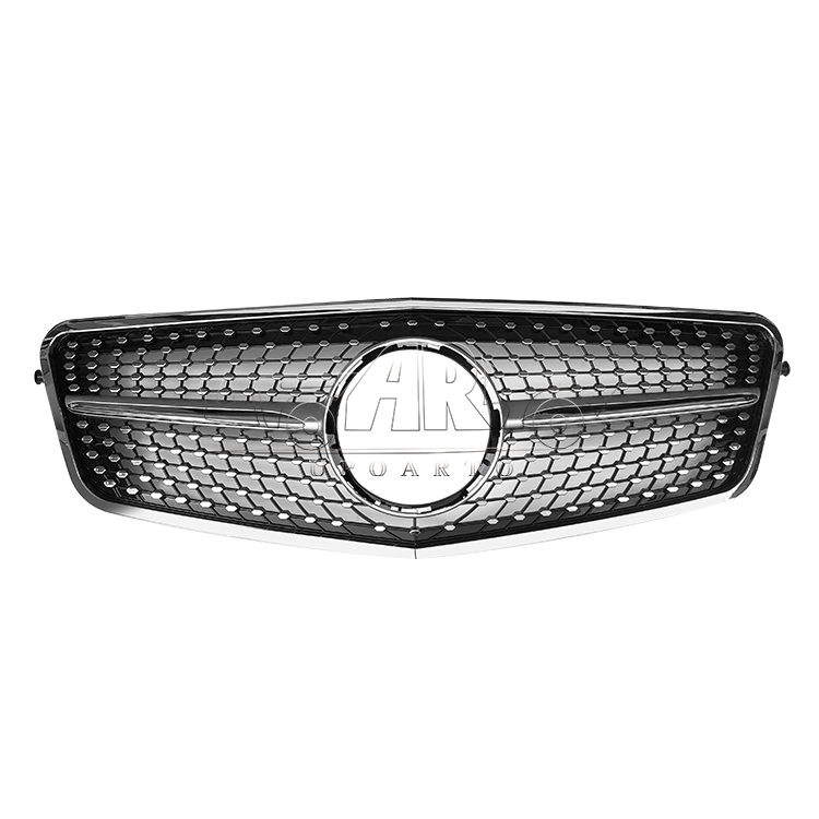 2009-2013 Mercedes Benz E Class W212 Diamond Style Front Bumper Grill