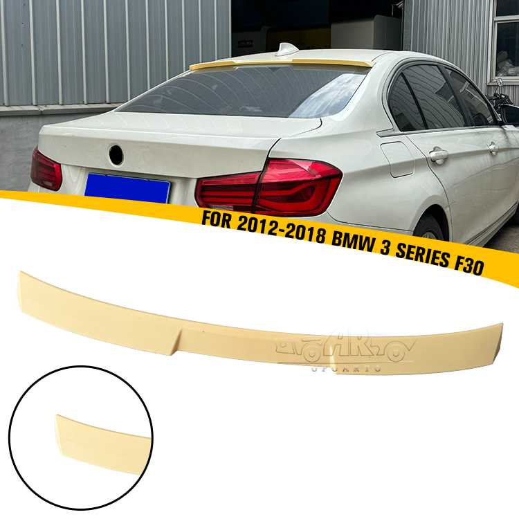 2012-2018 BMW 3 Series F30 M4 Style Rear Window Roof Spoiler