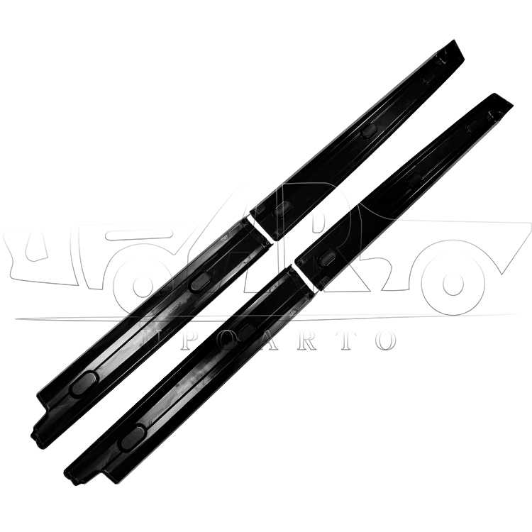 vw caddy side skirts