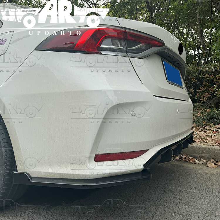 toyota corolla rear wrap angle