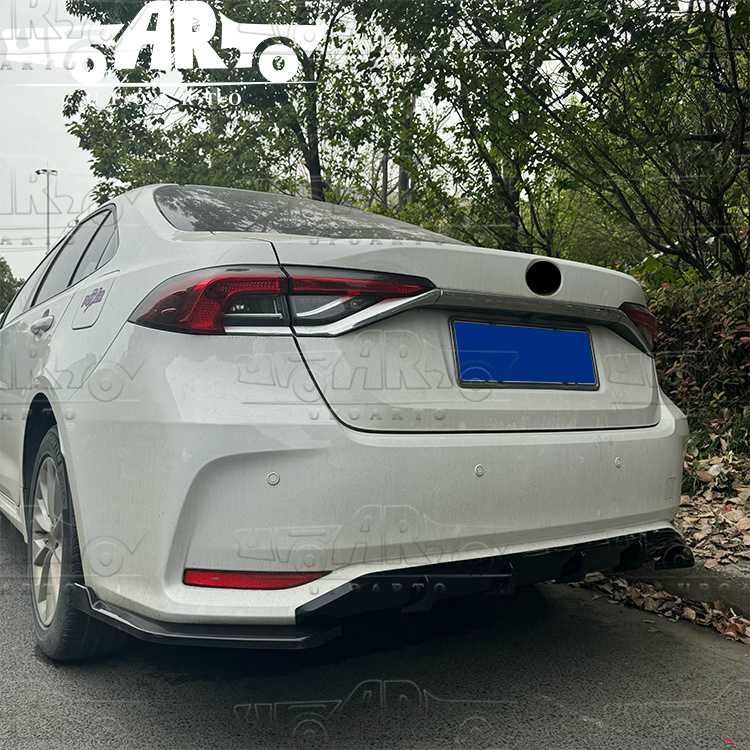 rear diffuser for toyota corolla 2022