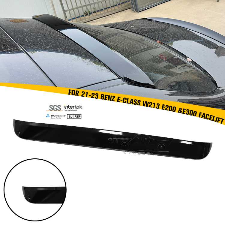 2021-2023 BenZ E-class W213 E200 &E300 Facelift Rear Window Roof Spoiler