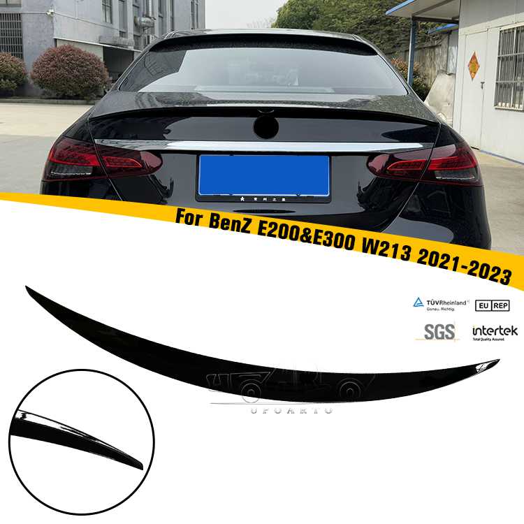 2021-2023 BenZ E-class E200&E300 W213 Facelift AMG Style Rear Tail Wing Spoiler