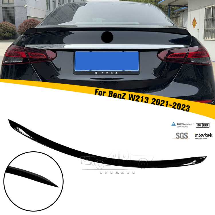 2021-2023 Mercedes BenZ W213 Facelift E63s Style Rear Wing Spoiler