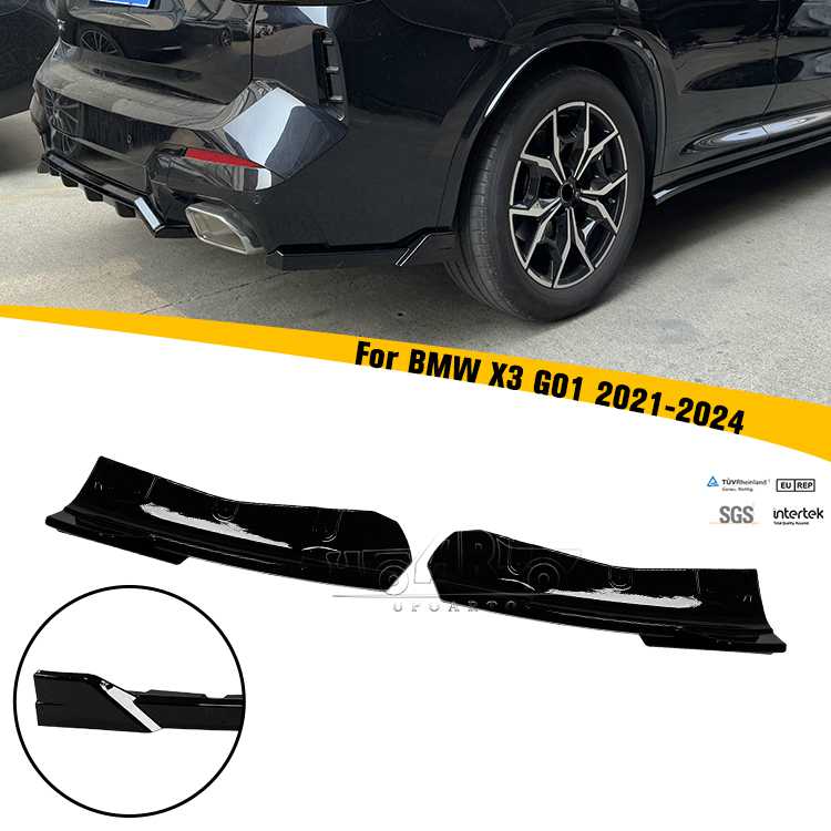 G01 Facelift Rear Side Splitter