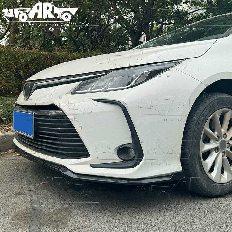 toyota corolla 2019 front lip
