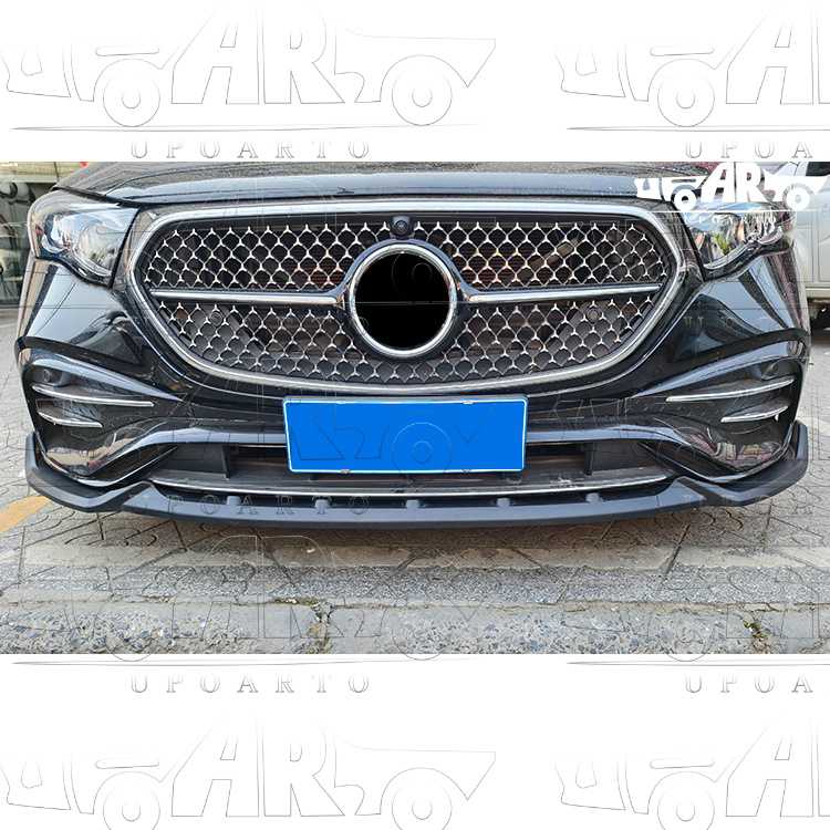 w214 front lip spoiler