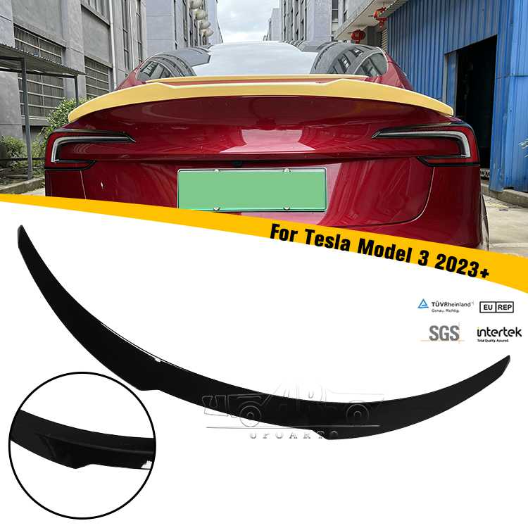 2023+ Tesla Model 3 Refresh Aero M4 Style Rear Spoiler