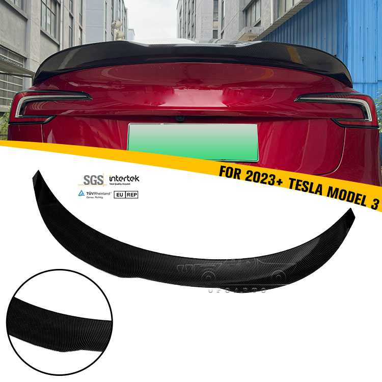 2023+ Tesla Model 3 PSM Style Car Rear Spoiler