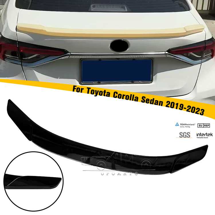2019-2023 Toyota Corolla Saloon E210 GR Style Rear Spoiler