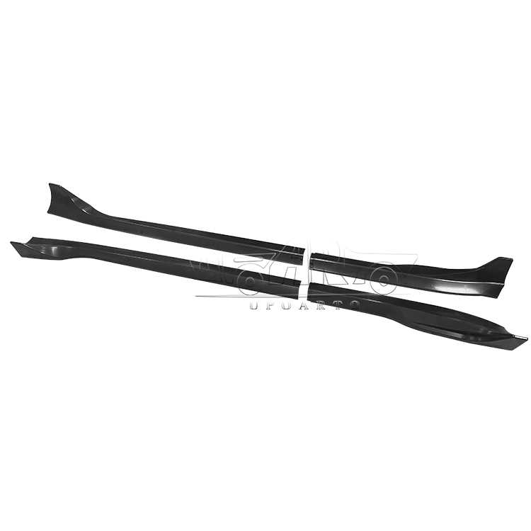 tesla model3 carbon fiber side skirt