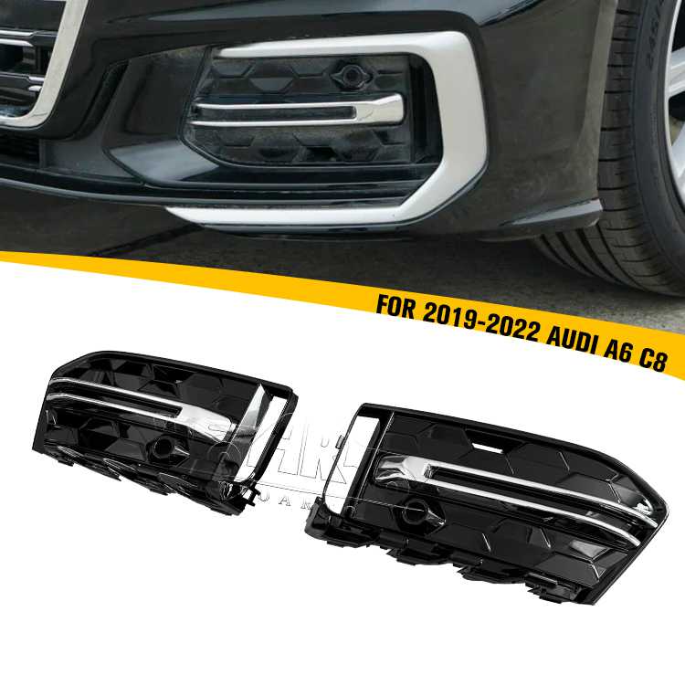 2019-2022 AUDI A6 C8 Lower Front Grille Upgrade to High Version Car