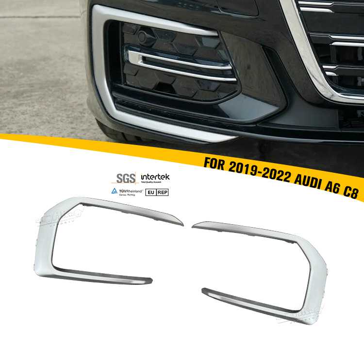 2019-2022 AUDI A6 C8 Front Fog Lamp Frame Upgrade to High Version Car