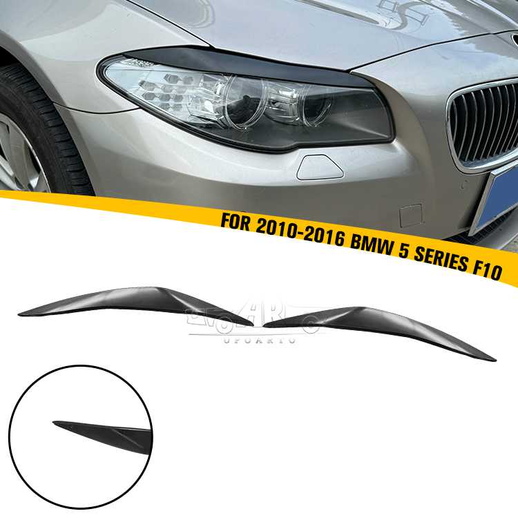 2010-2016 BMW 5 Series F10 Head Light Brow Eyelids