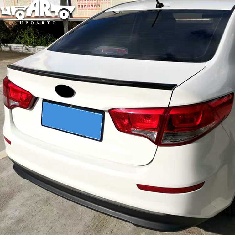 kia k2 spoiler back