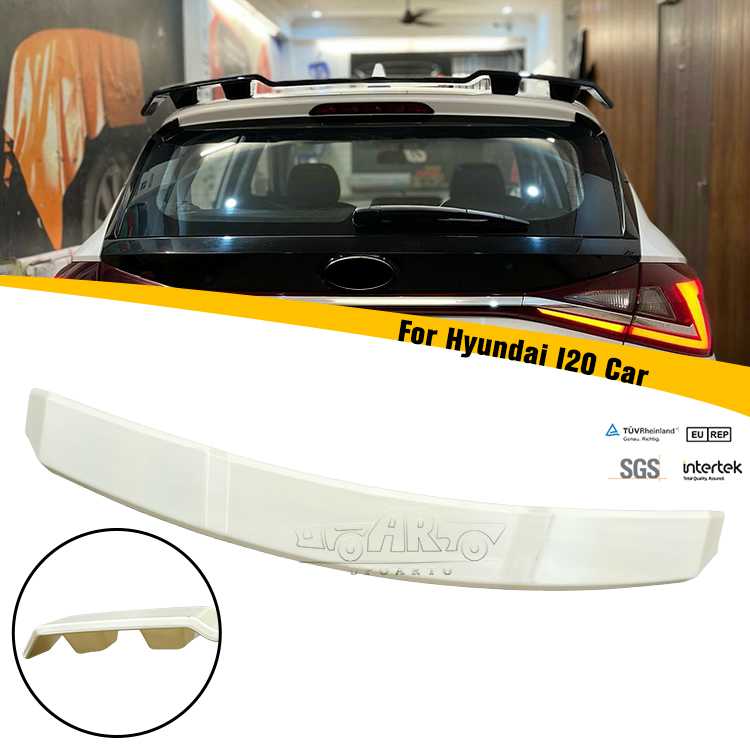 Hyundai I20 Car I20 N Style Rear Roof Wing Back Spoiler