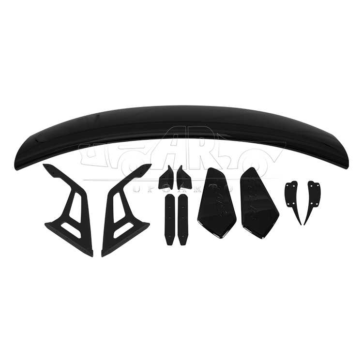 universal rear spoiler sedan