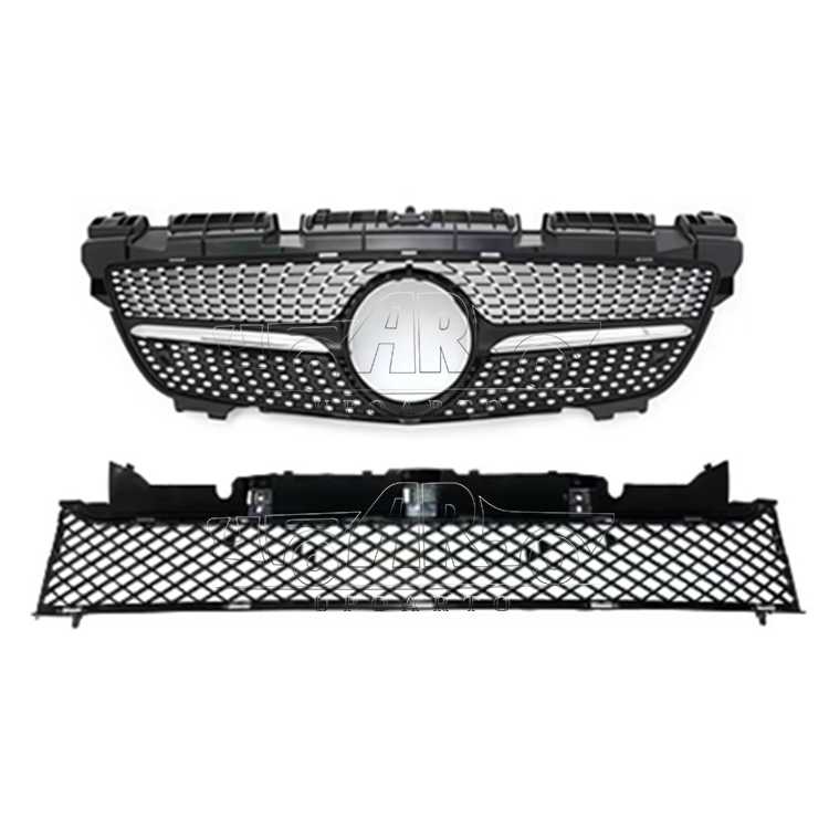 mercedes benz slk r172 radiator grille trim