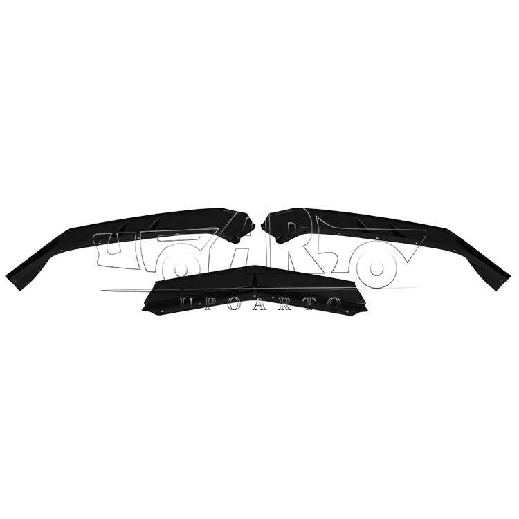 corvette c8 stingray front lip