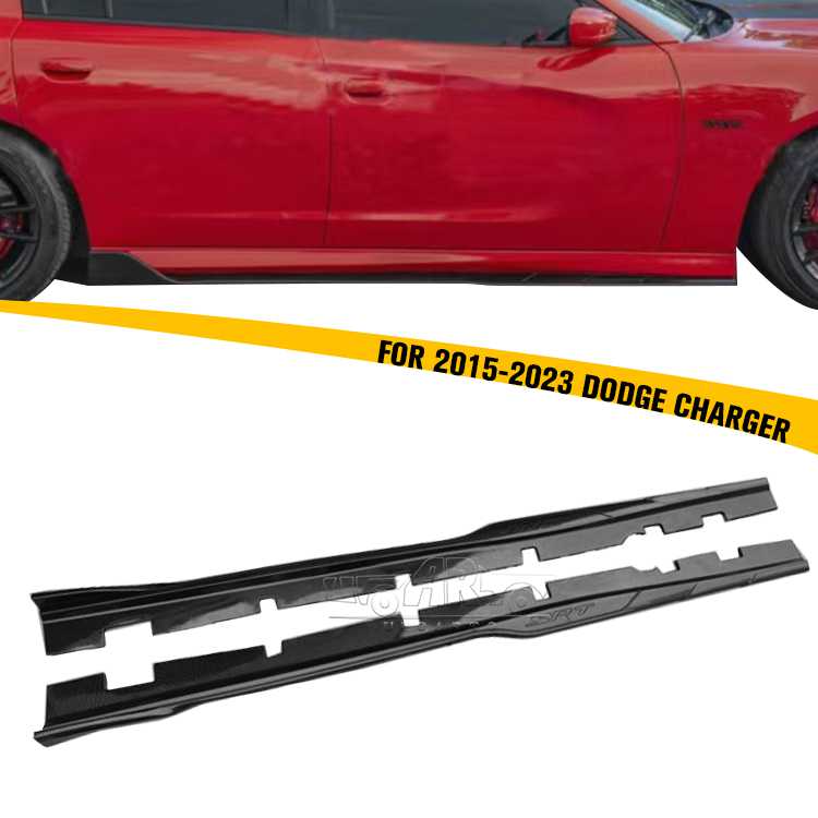 2015-2023 Dodge Charger Side Skirts Extension