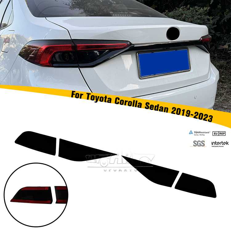 2019-2023 Toyota Corolla Sedan Taillight Cover Trim