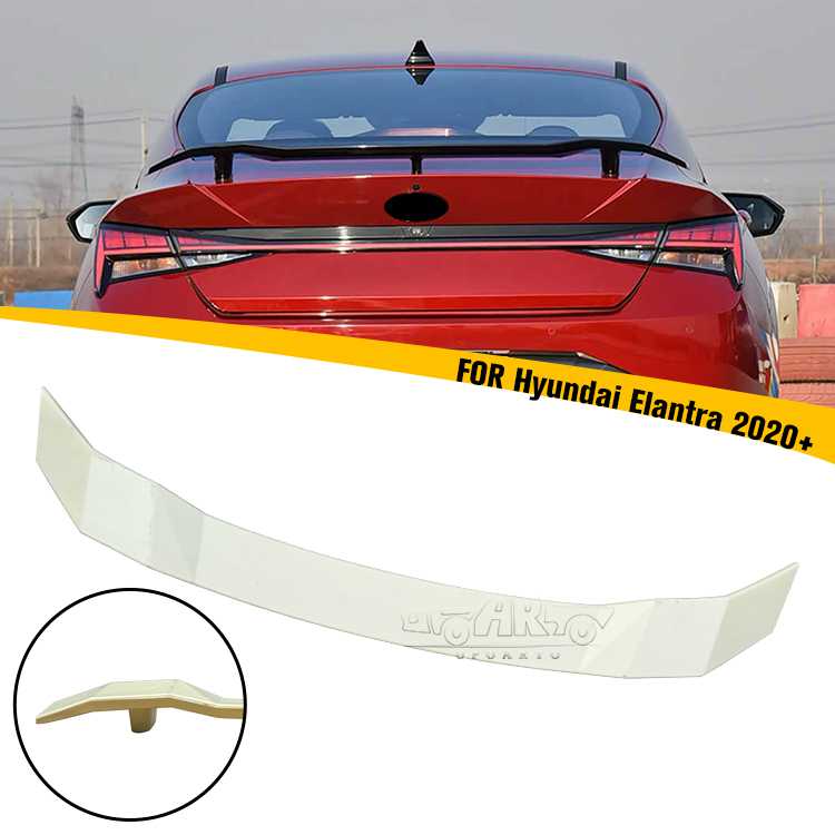 2020 Hyundai Elantra CN7 Car N Style Rear Trunk Spoiler