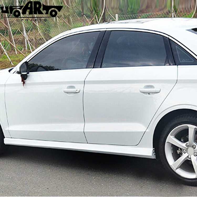 audi a3 8v carbon fiber side skirt