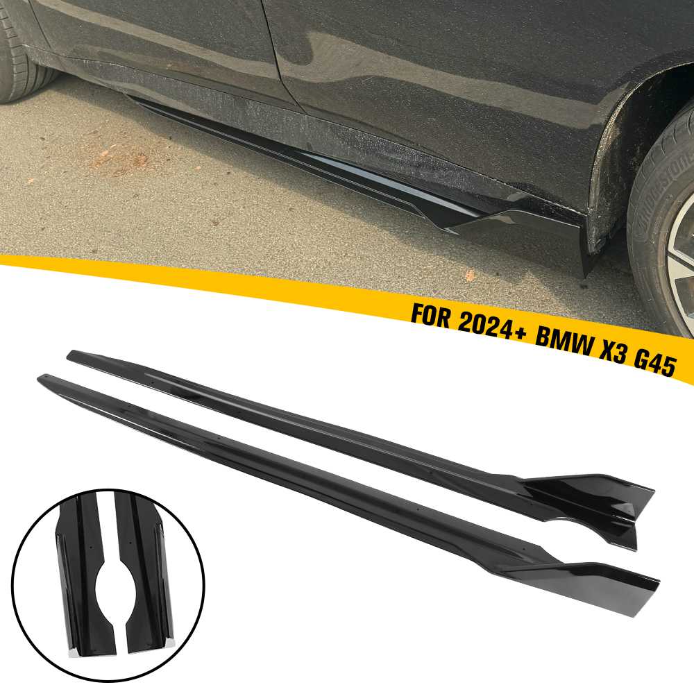 2024+ BMW X3 G45 Side Skirt Set