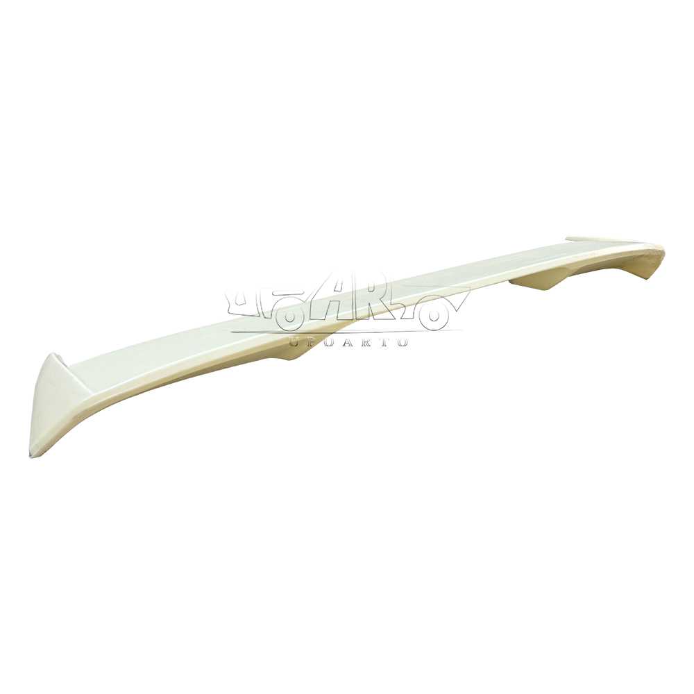 seat leon unpainted spoiler