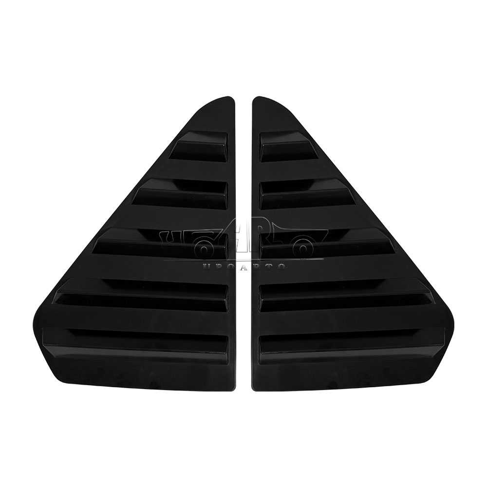 Golf 1 MK 1 Rear Side Window Louver Cover Trims 2 PCS