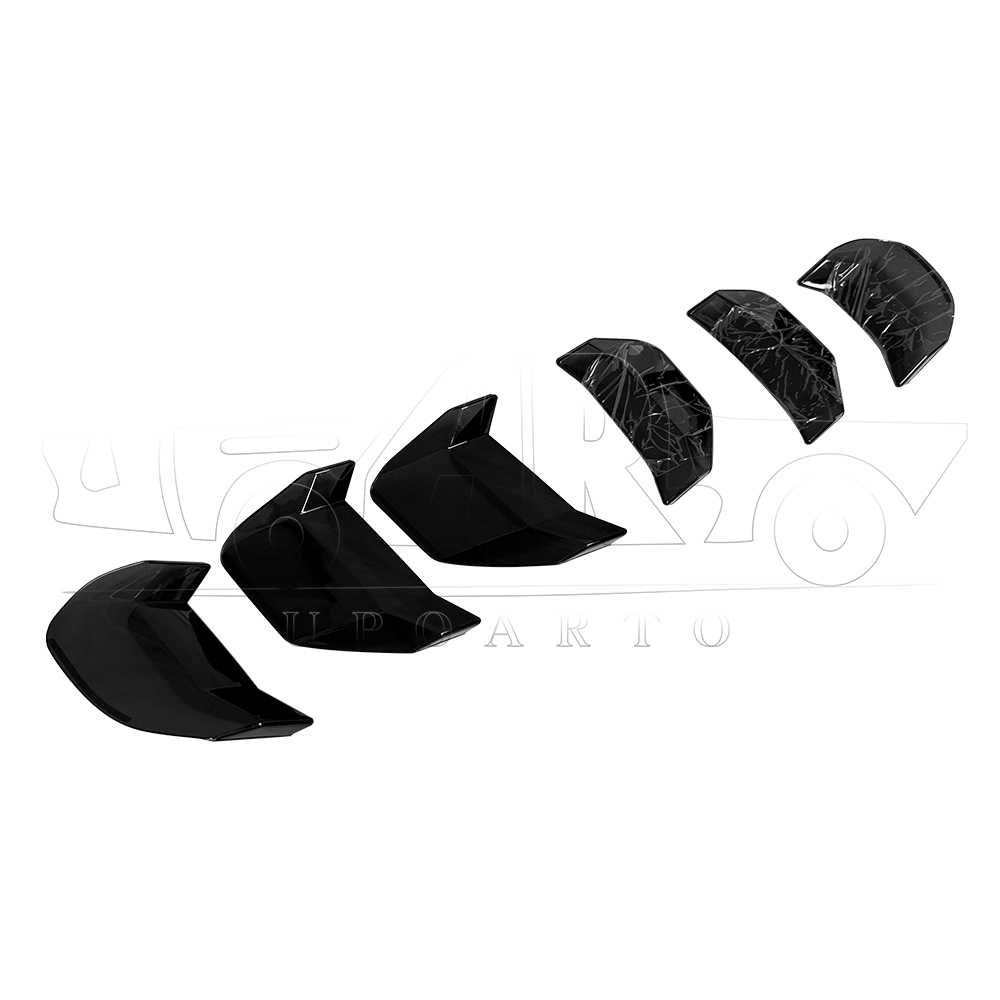 Smoked Black Tint Tail Light Covers Mustang