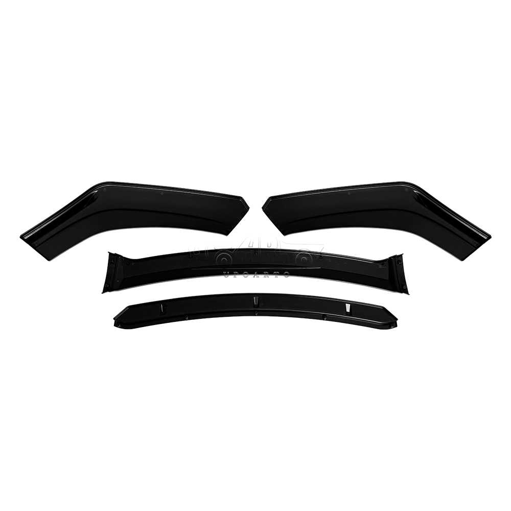 car front universal bumper lip